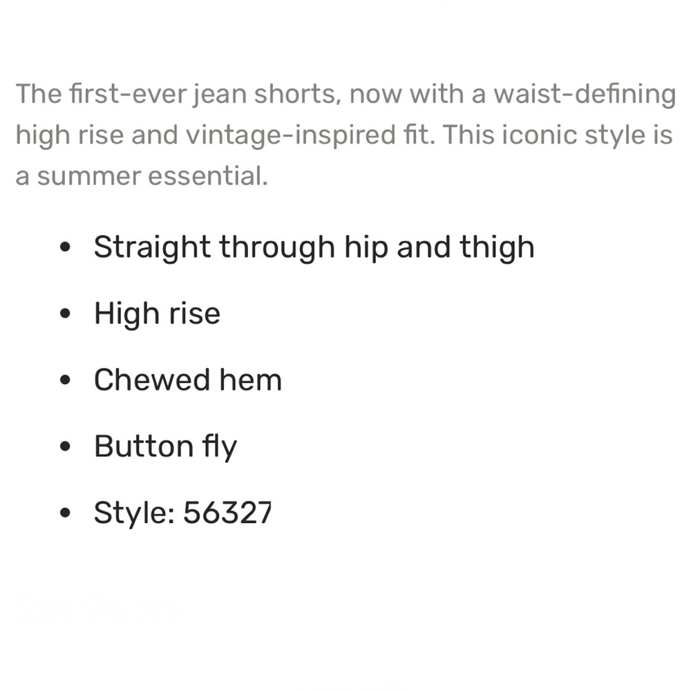 Levi’s 501 High Waist Shorts - Picture 11 of 13